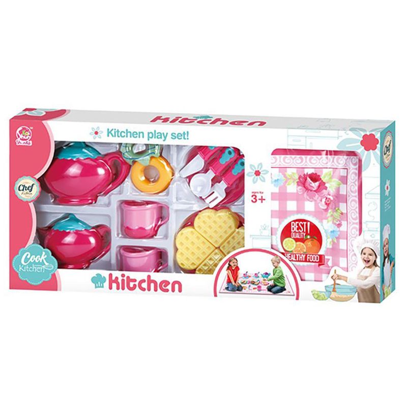 JUEGO DE TE C/MANTEL 10PZAS 52X24X7CM