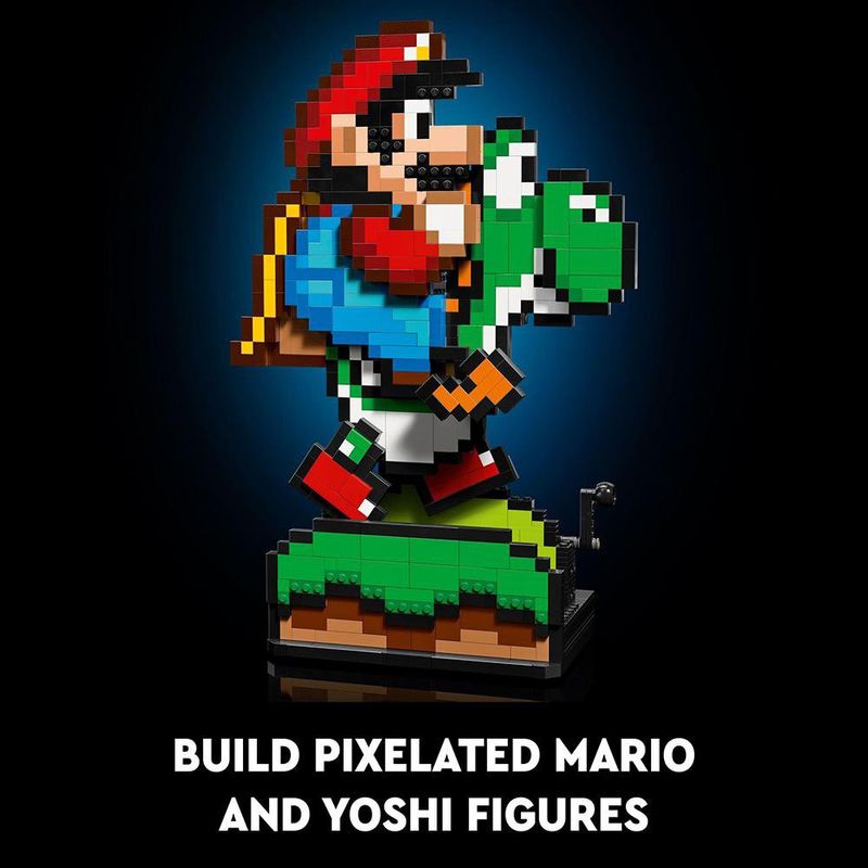 LEGO Super Mario World Mario y Yoshi de 1215 Piezas