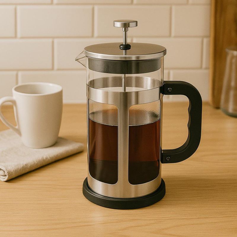 Cafetera de 600 ml Acero Inox