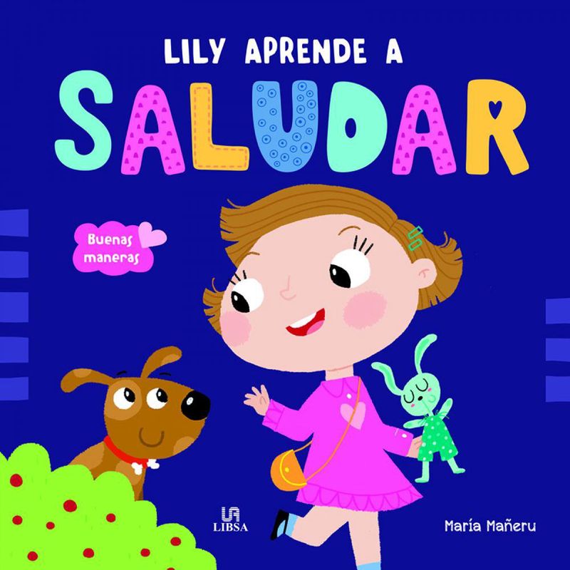 Libro Educativo Lily Aprende a Saludar - Libsa