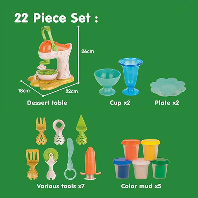 Set de Plasticina para Postres