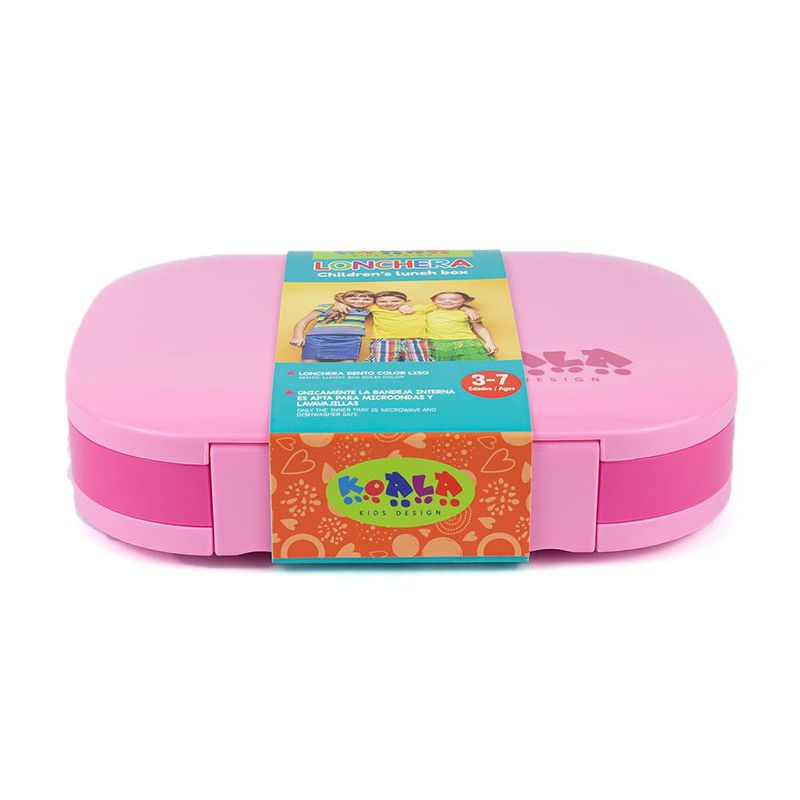 Lonchera Bento con Cubiertos para Niña Colores Surtidos