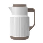 Termo 1 L Beige y Café Claro
