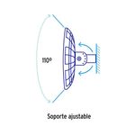 Luminario High Bay LED Tipo Ovni Luz De Día 100 W - Volteck