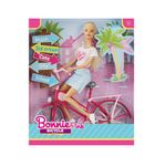 Muñeca en Bicicleta 11.5 plg