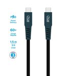 Cable Usb Tipo C a Tipo C Trenzado 1.5M