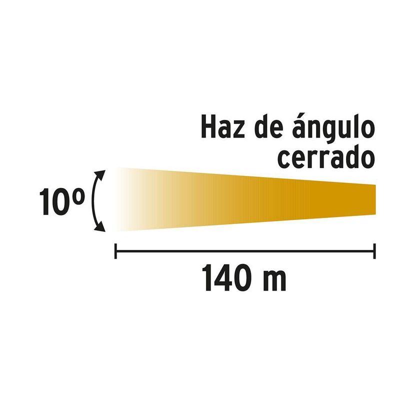 Linterna Plástica de LED, 180 Lm, Recargable