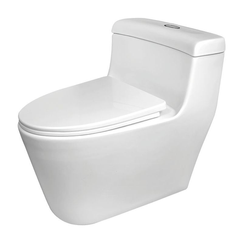 Sanitario Petit Garzón Palermo Descarga Dual y Diseño Moderno Blanco