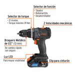 Rotomartillo Inalámbrico 1/2 Plg 20 V - Truper Max