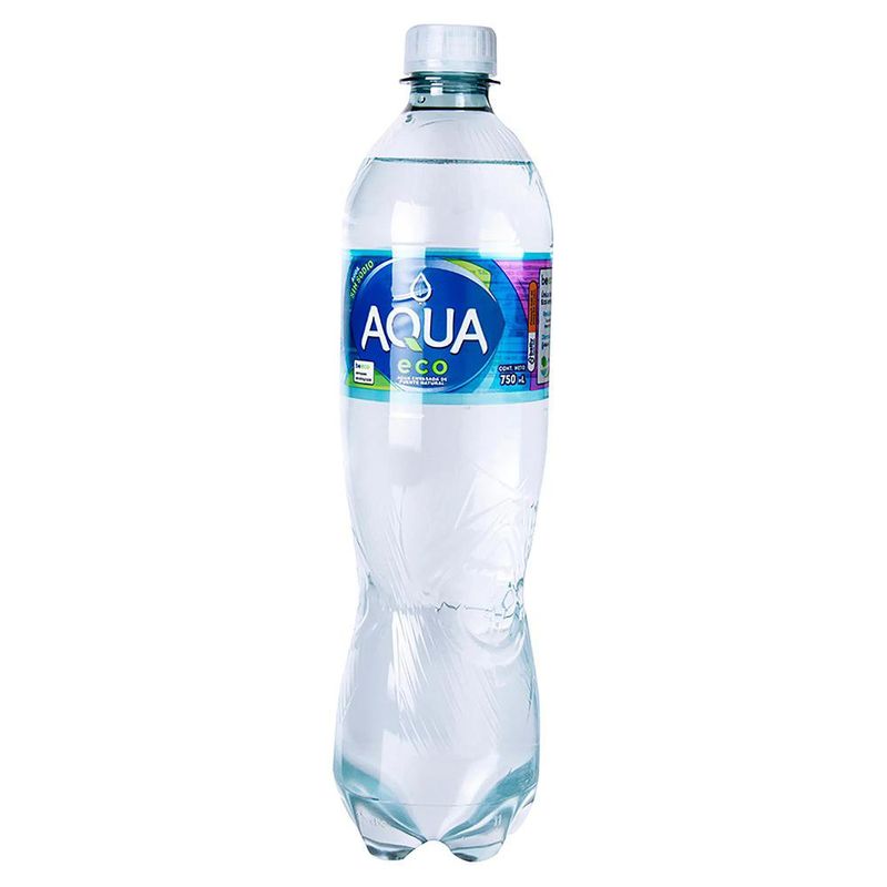Botella De Agua Pura De 750Ml - Aqua