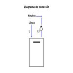 Interruptor Doble de 1.5 Módulos Española Blanco - Volteck