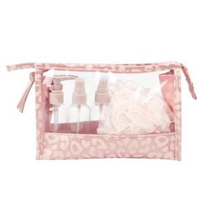 Set Cosmetiquera de Botellas para Viaje
