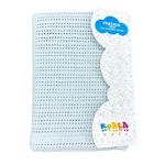 Frazada Throw Celeste