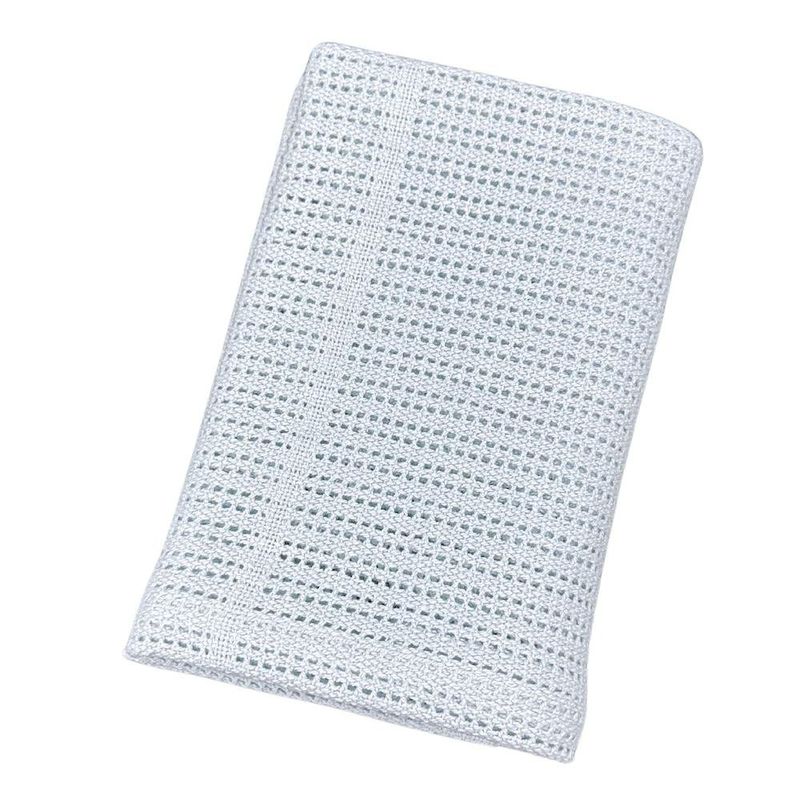 Frazada Throw Celeste