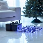 Serie LED Azul de 100 Luces y 8 Funciones