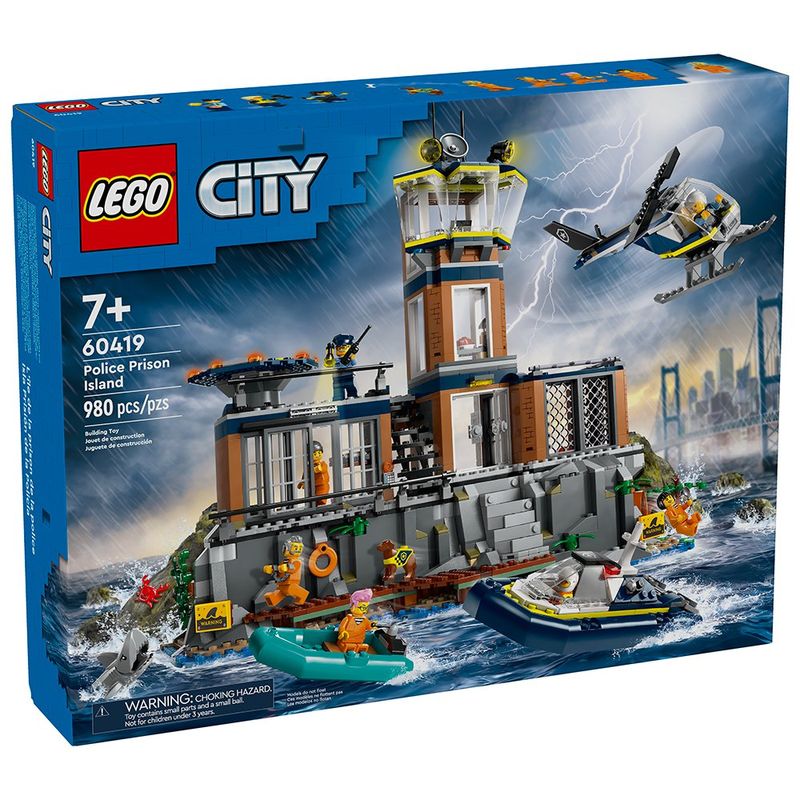Isla Prisión de La Policia 980 Pzas - Lego