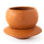 Maceta de Barro Redonda