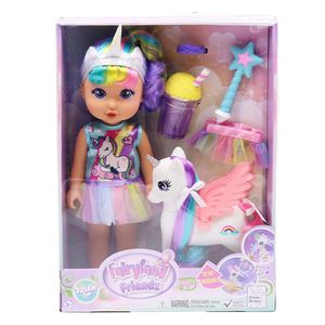 Muñeca con Unicornio y Accesorios de Fantasía