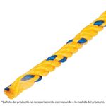 Lazo de Polipropileno Retorcido 5/8 Plg x 1 Metro Color Amarillo