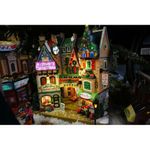 Tiendas “Es Tiempo de Navidad” con Luz LED para Villa Navideña