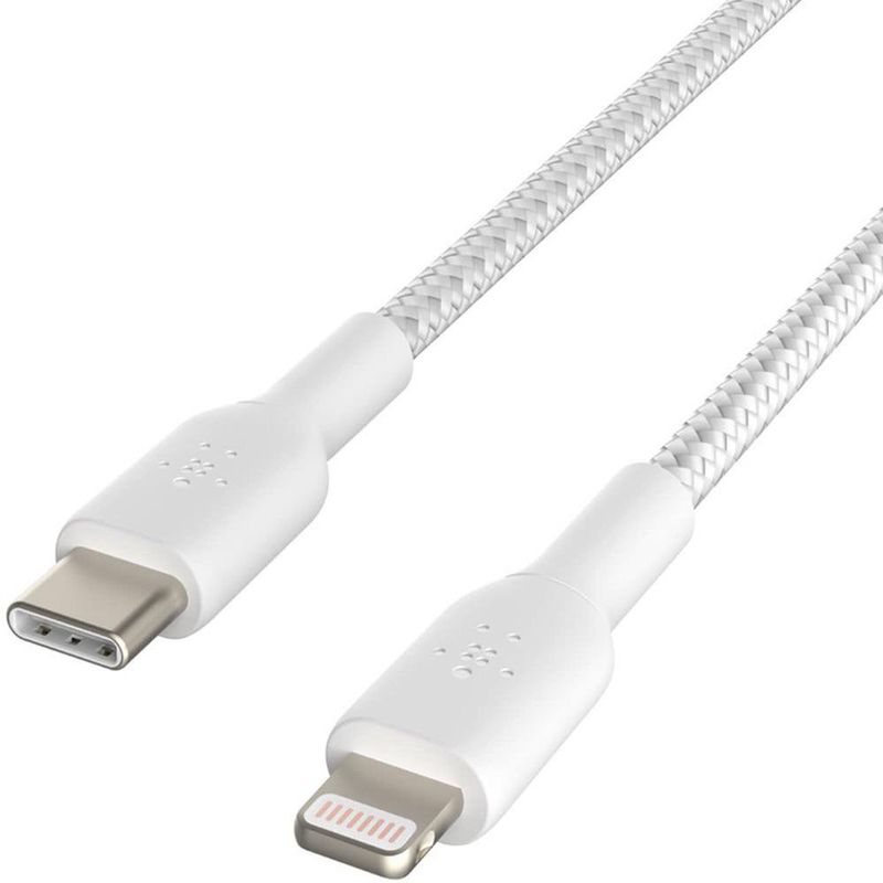 Cable Belkin USB-C a Lightning Blanco 1 M