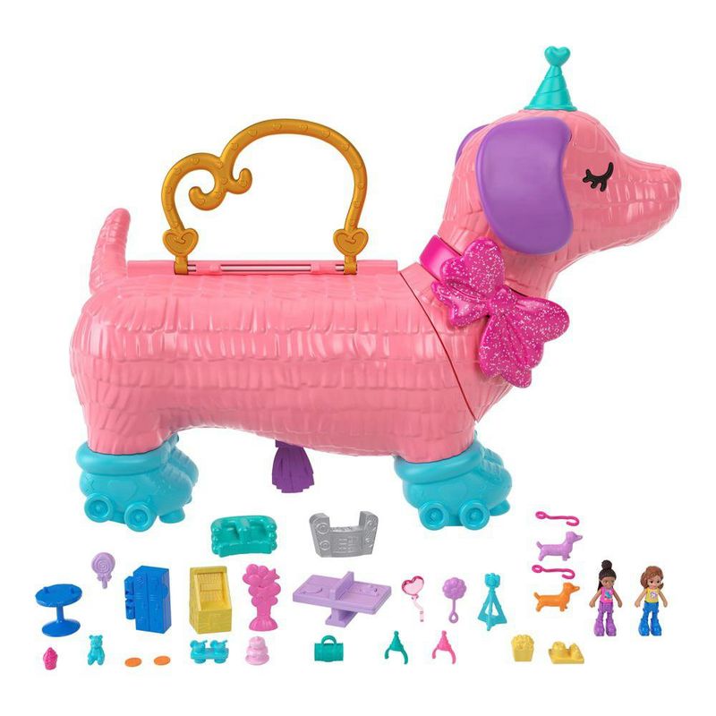 Polly Pocket Set de Juego Fiesta de Perrito