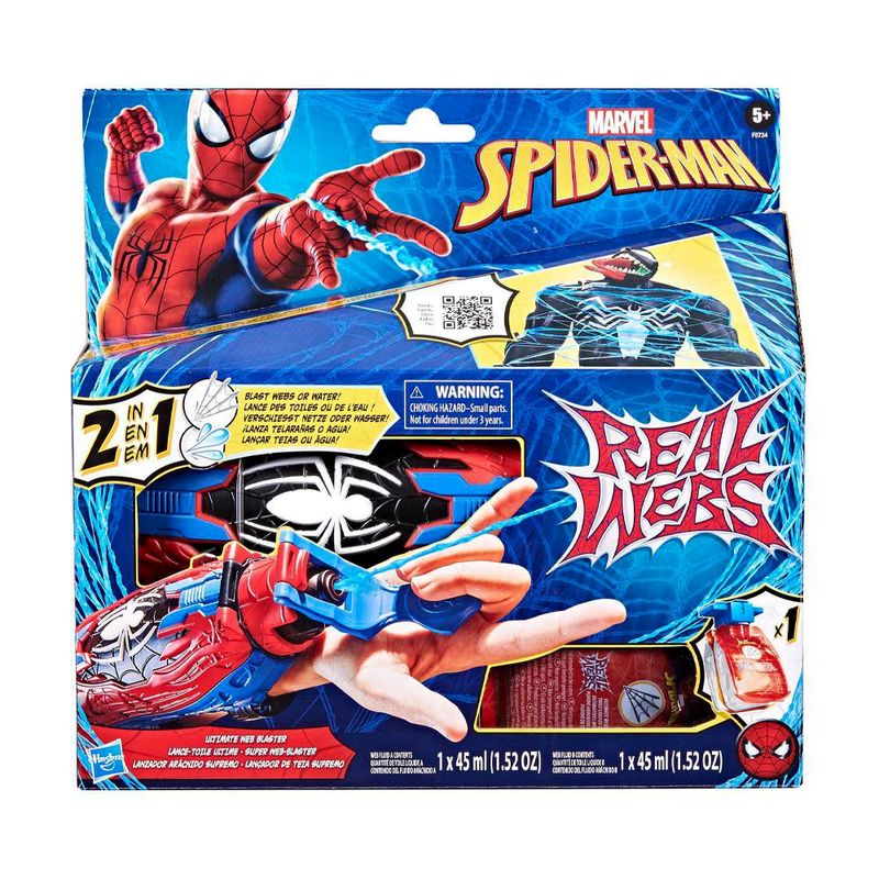 Lanzador Arácnido Supremo Real Webs Spider-Man