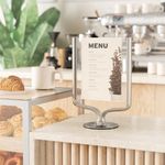 Marco Cromado para Foto con Base