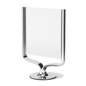 Marco Cromado para Foto con Base