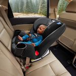 Asiento de Auto Reclinable con Reposacabezas Ajustable 3 en 1