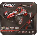 Auto RC Nikko Turbo Panther X2 1:10 Rojo