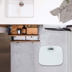 Báscula Digital Viva con Pantalla LCD Color Blanca