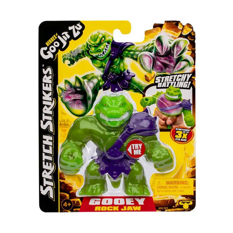 Figura Stretch Striker de Goo Jit Zu Presentación Surtida
