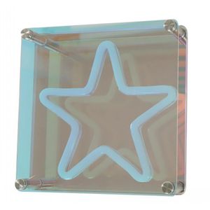 Lámpara de Mesa Neón Estrella