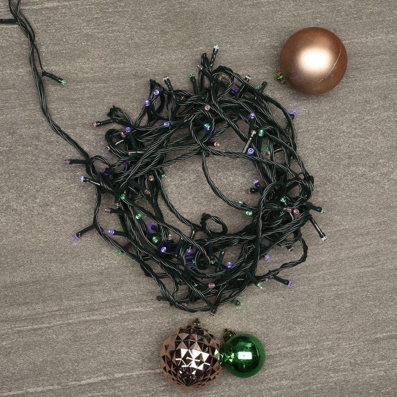 Serie LED Multicolor de 100 Luces y 8 Funciones