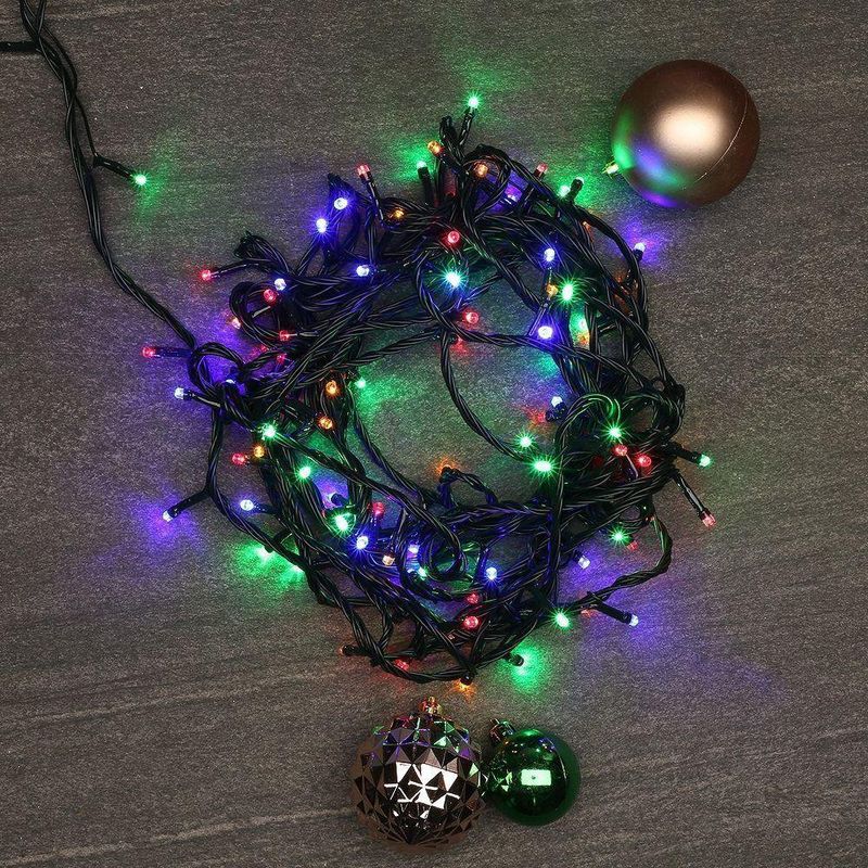 Serie LED Multicolor de 100 Luces y 8 Funciones