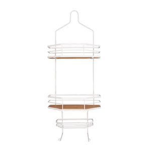 Organizador de Ducha con Bambú de 3 Niveles Louis Blanco