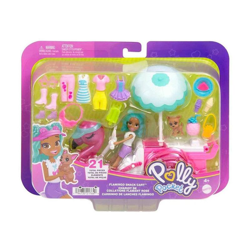 Carrito Flamingo Polly Pocket