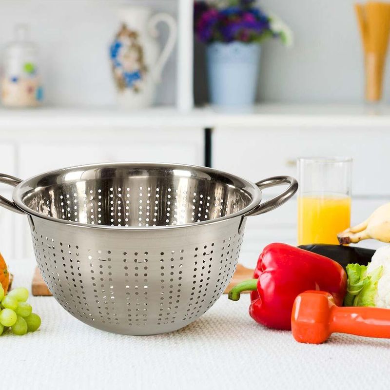 Colador Acero Inoxidable 24 Cm