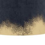 Lampara de Colgar Casuarita Negro y Dorado