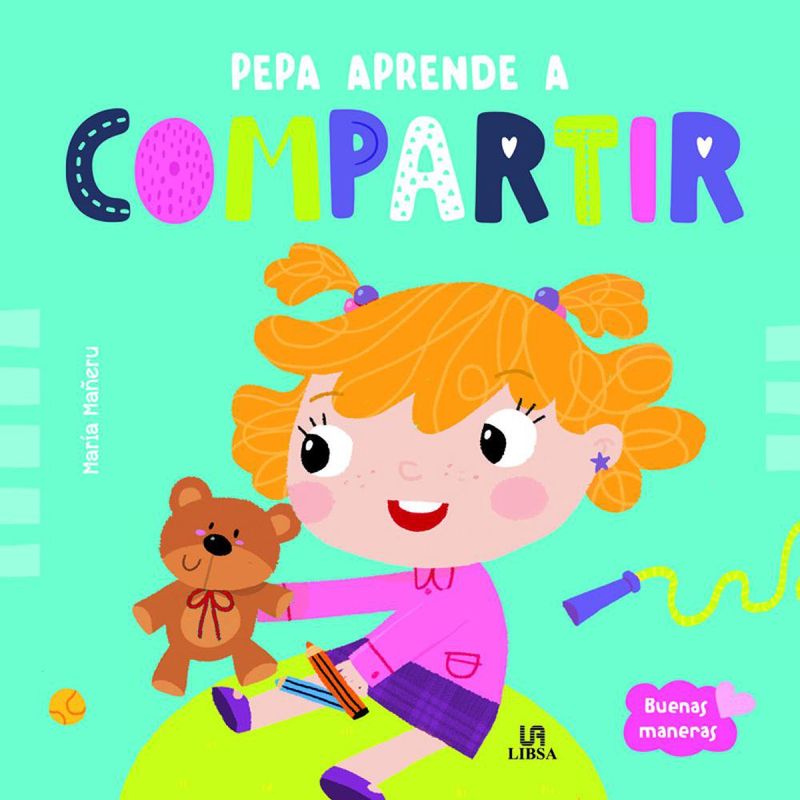 Libro Educativo Pepa Aprende a Compartir