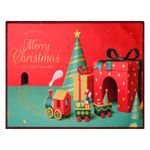 Alfombra Merry Christmas 45x35 Cm