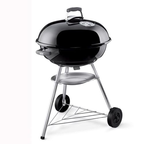 Churrasquera a Carbón Tipo Kettle con Tapa y Ruedas Jumbo Joe Premium