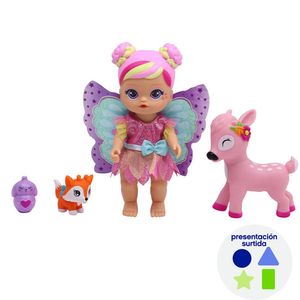 Hada del Bosque con Animales y Accesorios