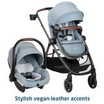 Set de Carruaje y Porta Bebés Zelia LX Gris - Maxi Cosi