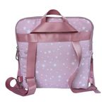 Pañalera Mochila Estrellas Rosada
