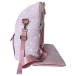 Pañalera Mochila Estrellas Rosada