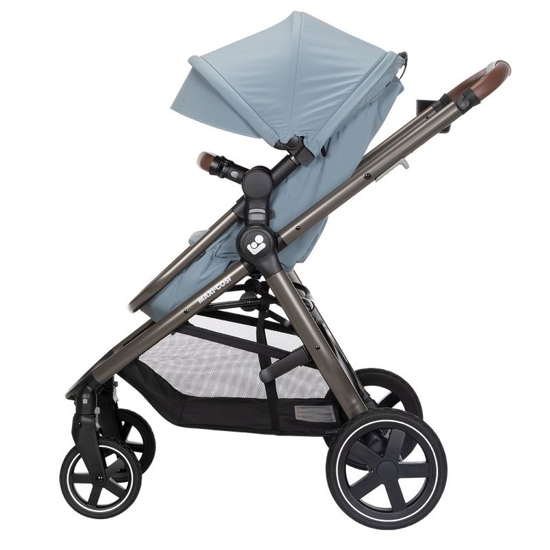 Set de Carruaje y Porta Bebés Zelia LX Gris - Maxi Cosi