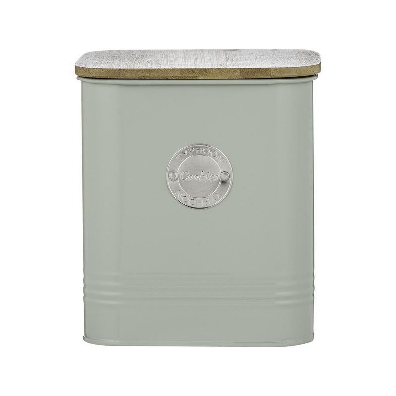 Bote para Galletas con Tapa de Bambú Squircle Menta 2.7 L