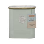 Bote para Galletas con Tapa de Bambú Squircle Menta 2.7 L